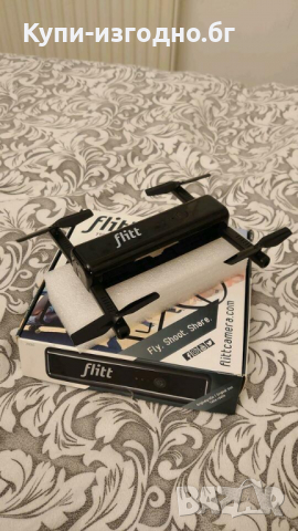  Селфи дрон - Flitt от Hobbico , черен, снимка 2 - Дронове и аксесоари - 36470078