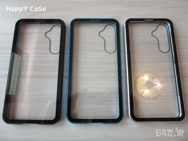 Samsung Galaxy A56 A16 A55 A15 / Двоен 360 градуса магнитен кейс калъф, снимка 10 - Калъфи, кейсове - 45119165