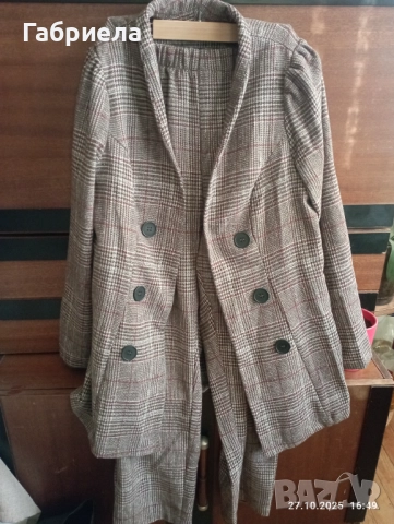 елегантен дамски костюм, снимка 7 - Комплекти - 50114386