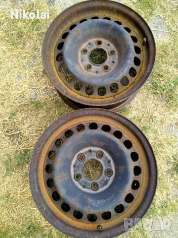 2бр джанти за Мерцедес 6,5J R15 5x112 Mercedes ЕТ37 с отвор 66,5мм