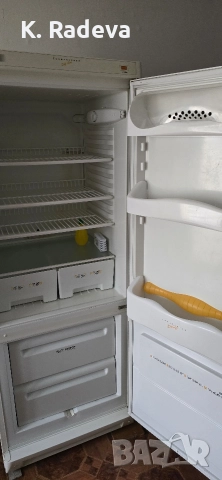 Хладилник с фризер Зануси, бял., снимка 3 - Хладилници - 52969627