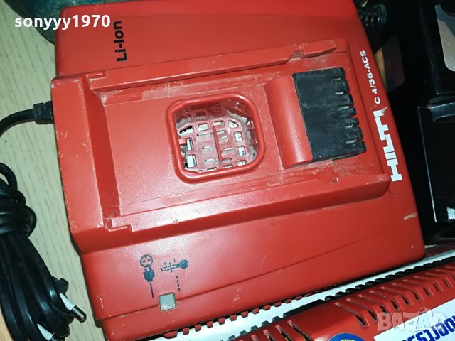 LI-ION HILTI/PANASONIC-CHARGER, снимка 5 - Винтоверти - 26651310