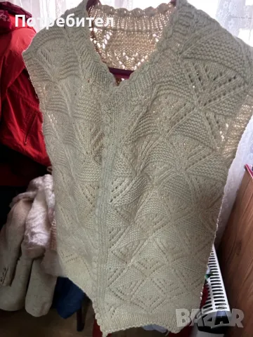 Плетени елеци, снимка 3 - Елеци - 48538093