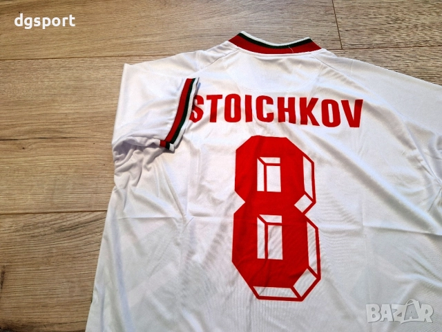 Футболна фланелка на Христо Стоичков България САЩ 94 ретро модел!, снимка 4 - Футбол - 52217658