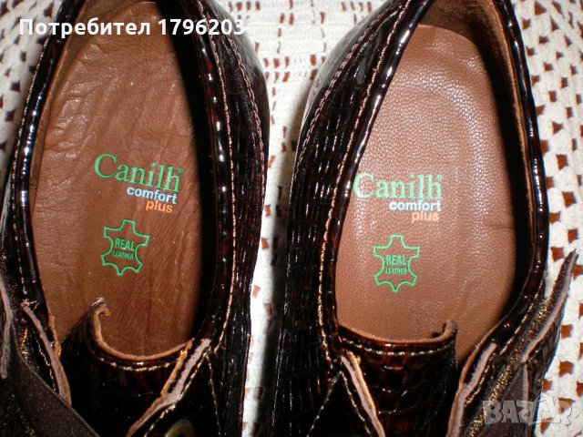 Чисто нови дамски обувки от естествена кожа, снимка 5 - Дамски обувки на ток - 27019943