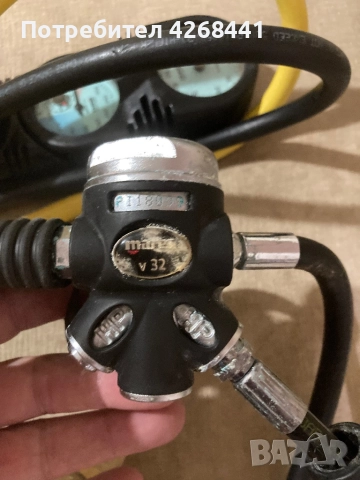 Марес - Водолазен Регулатор + конзолa, Mares proton ice, снимка 5 - Водни спортове - 51781621