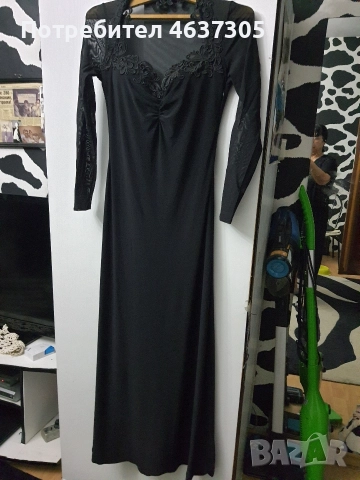 официална маркова транспарантна рокля