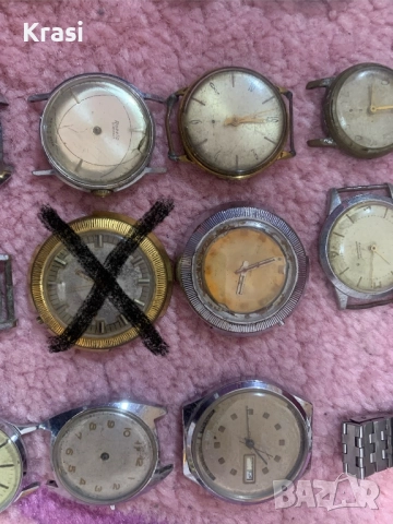 Стари неработещи часовници, снимка 3 - Антикварни и старинни предмети - 52945477