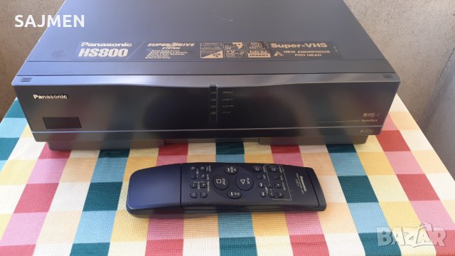 Panasonic nv-hs 800 hi-fi stereo SVhS , снимка 15 - Плейъри, домашно кино, прожектори - 35242233
