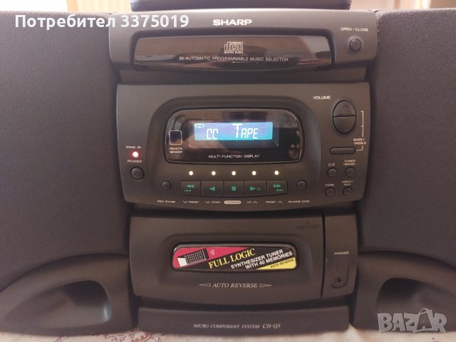 Нова мини система Шарп, снимка 7 - Декове - 38221956