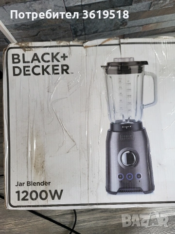 Блендер Jar blender Black Decker