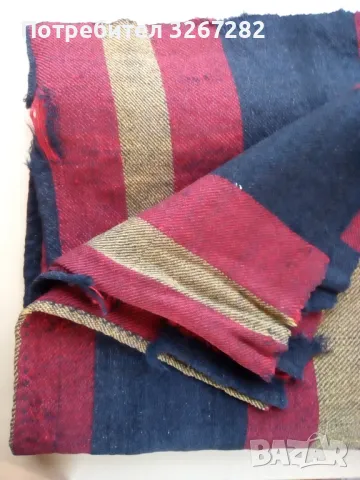 Черга,Селска,Ръчно Тъкана, Вълна, Кюстендилско, снимка 5 - Антикварни и старинни предмети - 48219263