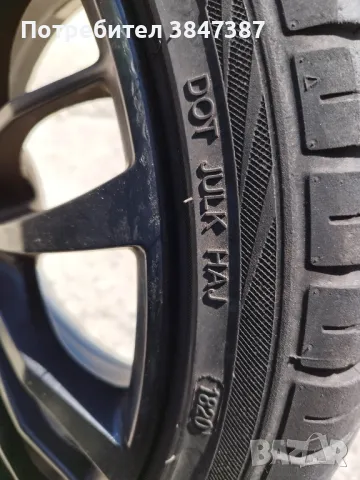 Джанти с гуми 18" 5х108-Германия , снимка 3 - Гуми и джанти - 50029483