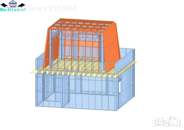 Къща,Бунгало,Преместваема къща,Сглобяеми къщи,Модулни,Жилищни-39м2, снимка 2 - Строителни материали - 44140998