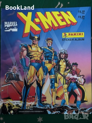 X-men ретро чисто нови албуми за стикери на Panini, снимка 3 - Колекции - 52748177