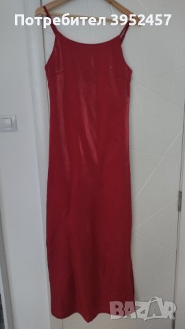 Елегантна червена рокля , снимка 6 - Рокли - 44051081