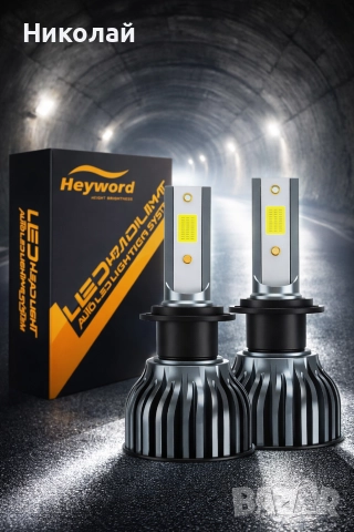 ярки led автомобилни крушки H7