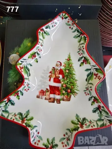 коледни чинии чаши купи, снимка 4 - Чинии - 48181903