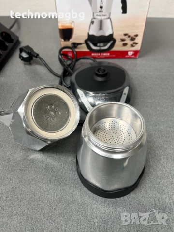 Електрическа кафеварка Bialetti Moka Easy Timer , 365W, снимка 4 - Кафемашини - 52184460