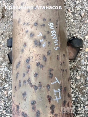 10R10.  Faurecia Катализатор за тойотата Авенсис T27. Дизел , снимка 2 - Части - 51290693