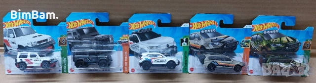 Колички Hot Wheels / Хот Уилс - 62 модела / 004, снимка 3 - Коли, камиони, мотори, писти - 51571804