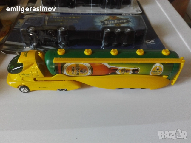 Рекламни камиончета бира , мащаб 1/87., снимка 13 - Колекции - 51150621