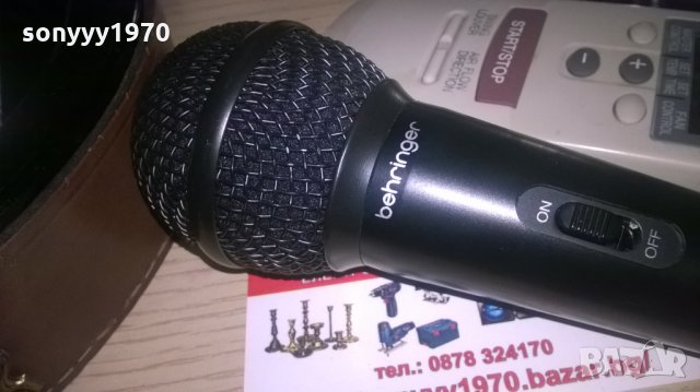 BEHRINGER PROFI MIC-ВНОС ЩВЕИЦАРИЯ, снимка 9 - Микрофони - 27250958