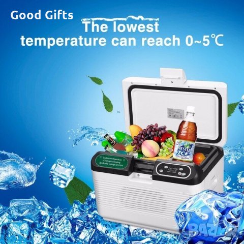 ХЛАДИЛНА ЧАНТА ЗА АВТОМОБИЛ , 12V, 10 L, С ОПЦИЯ ОХЛАЖДАНЕ И ЗАТОПЛЯНЕ