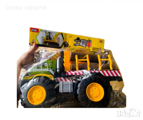 Багер  с дърва, снимка 2 - Коли, камиони, мотори, писти - 48523642