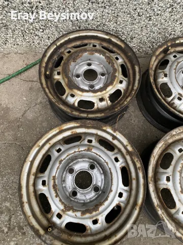 Джанти 4.100 14 цола!, снимка 3 - Гуми и джанти - 47400554