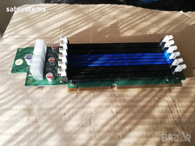 PCI-X Memory Riser Card Fujitsu E323-A10 RX300 S4, снимка 6 - Други - 32332485