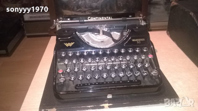 ПОРЪЧАНА-continental-ретро пишеща машина-внос швеицария, снимка 4 - Колекции - 27378365