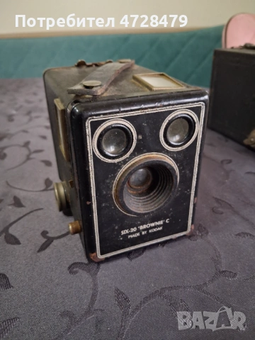  Стари фотоапарати, снимка 6 - Антикварни и старинни предмети - 53369907