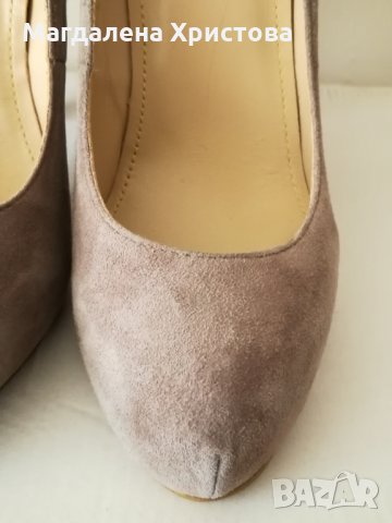 Дамски елегантни обувки LAETITIA KLEIN - естествен велур. Нови!, снимка 8 - Дамски елегантни обувки - 27691363