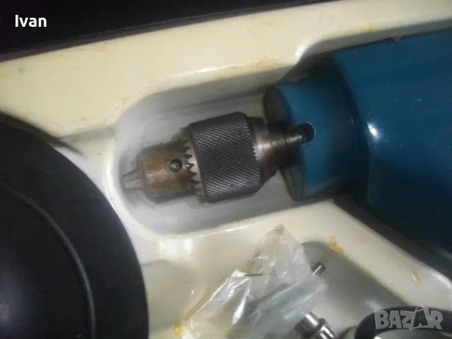 KRESS НОВ НЕМСКИ СТАРО КАЧЕСТВО КОМПЛЕКТ 280W БОРМАШИНА ШМИРГЕЛ ПОЛИРОВАЧКА ПРОФЕСИОНАЛНА В КУФАР, снимка 10 - Полирмашини - 49296169