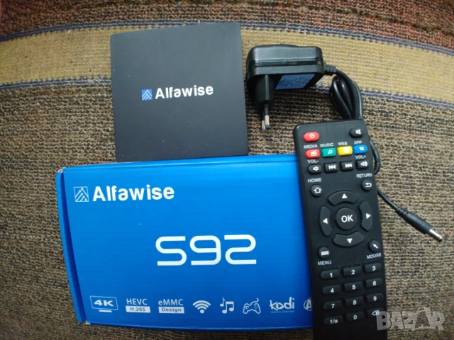 Андроид ТВ Бокс Alfawise S92, снимка 4 - Плейъри, домашно кино, прожектори - 51132012