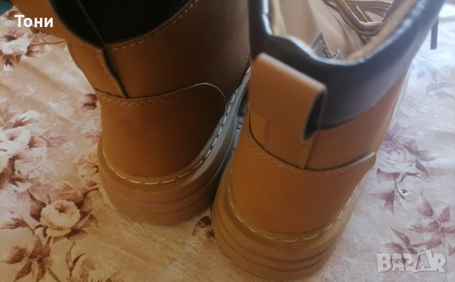 Нови Кожени Мъжки Боти 44, снимка 6 - Мъжки боти - 51007967