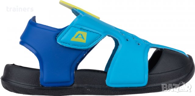 Alpine Pro Blue/ Black/ Yellow Оригинални Детски Сандали, снимка 6 - Детски сандали и чехли - 37140597