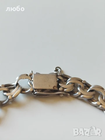 Сребърна Гривна със Сребърни Монети Америка , снимка 8 - Гривни - 49169895