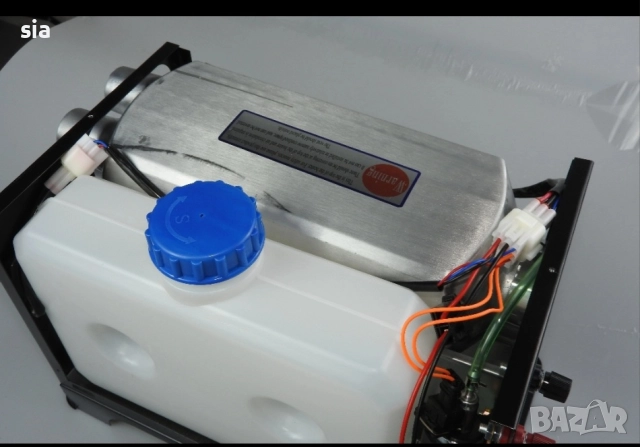 ПРЕНОСИМА СУХА ДИЗЕЛОВА ПЕЧКА 8 KW, 12 V С АЛУМИНИЕВО ТЯЛО, снимка 4 - Аксесоари и консумативи - 52650244