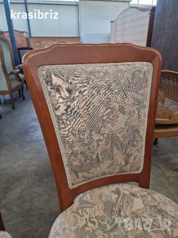 Масивни Столове-4 бр -внос от Германия!ОБЯВЕНАТА ЦЕНА Е ЗА БРОЙ!, снимка 4 - Столове - 51768452