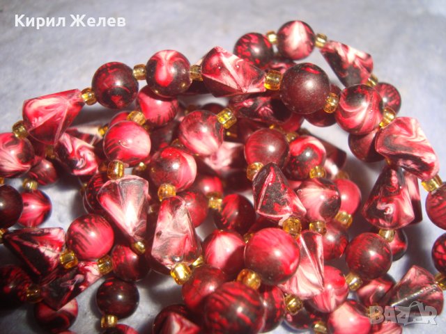 СТАР РЕТРО ГЕРДАН - КАТАЛИН и МЪНИСТА РЪЧНА АРТ ИЗРАБОТКА 27911, снимка 6 - Антикварни и старинни предмети - 37127883