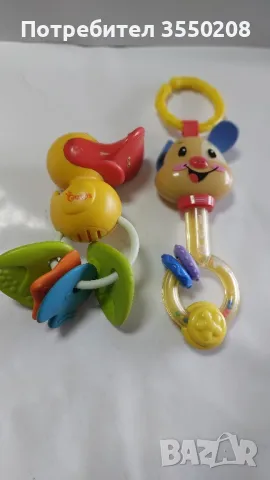 Играчки, 2 броя, снимка 2 - Дрънкалки и чесалки - 48639488