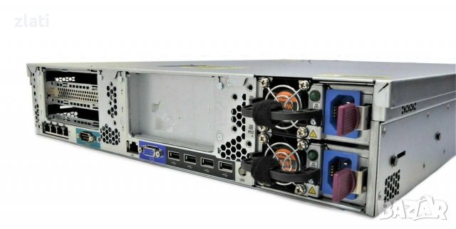 Сървър HP DL380p Gen8 -2хXEON 8 Core E5-2650 v2/ RAM 128GB /RAID 420i, снимка 4 - Работни компютри - 39432224
