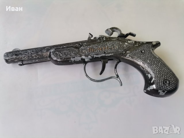 Ретро Пистолет на капси, снимка 1 - Въздушно оръжие - 40616064