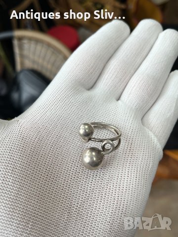 Дамски сребърен пръстен. №3768, снимка 5 - Пръстени - 40313640