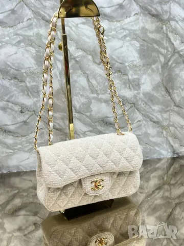 чанти тип букле  chanel flap 1.75 bag 20x13см, снимка 3 - Чанти - 50406027