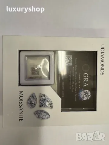 ПРОМО! Диамант Лаб - М, 2 карата, сертификат, луксозна кутия - БЕЗПЛАТНА ДОСТАВКА!, снимка 3 - Романтични подаръци - 50360328