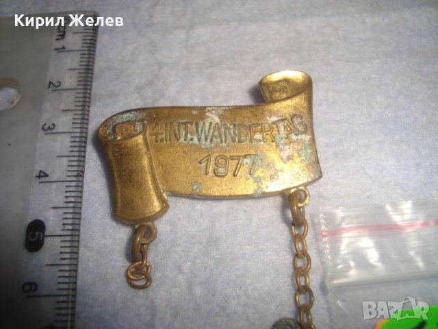 1977г. СТАР КОЛЕКЦИОНЕРСКИ БРОНЗОВ НЕМСКИ МЕДАЛ КОМИНОЧИСТАЧ КЪСМЕТЛИЙСКИ с НОСАЧ РЯДЪК 18699, снимка 8 - Антикварни и старинни предмети - 37970992