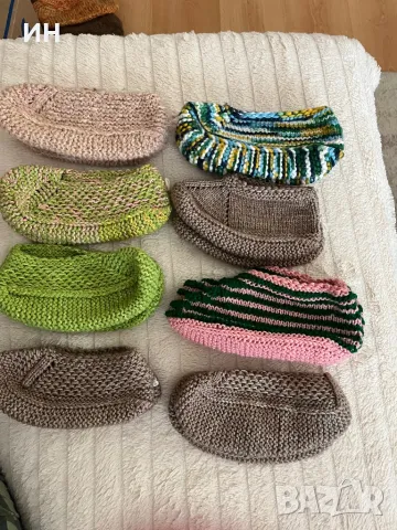 Ръчно плетени терлици, снимка 17 - Други - 41617432